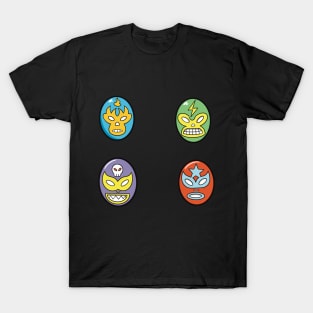 Lucha Libre Wrestlers T-Shirt